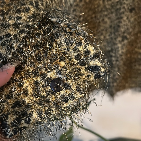 FASHION 2 FASHION | Vintage Stylish Eye Lash Leopard Print Women's Blouse - Picture 6 of 9